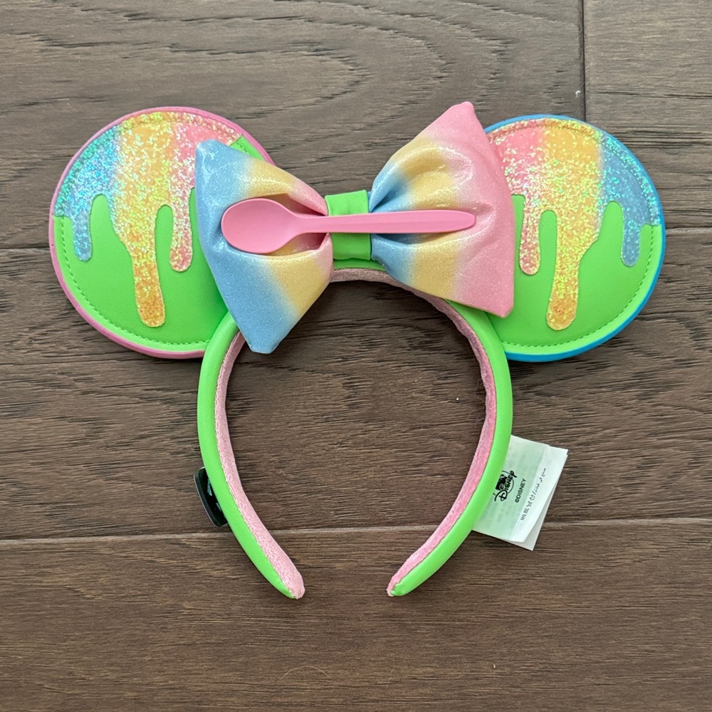 Disneyland Minnie Mouse Shaved Ice Ear Headbands